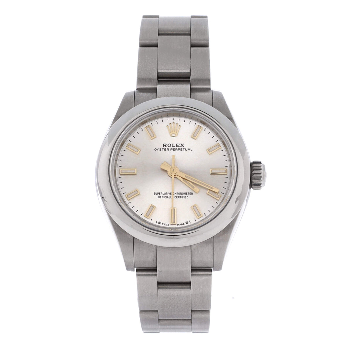 Rolex Oyster Perpetual Automatic Watch Stainless Steel 28