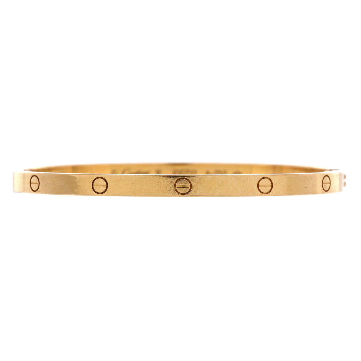 Cartier Love Bracelet 18K Yellow Gold Small 17