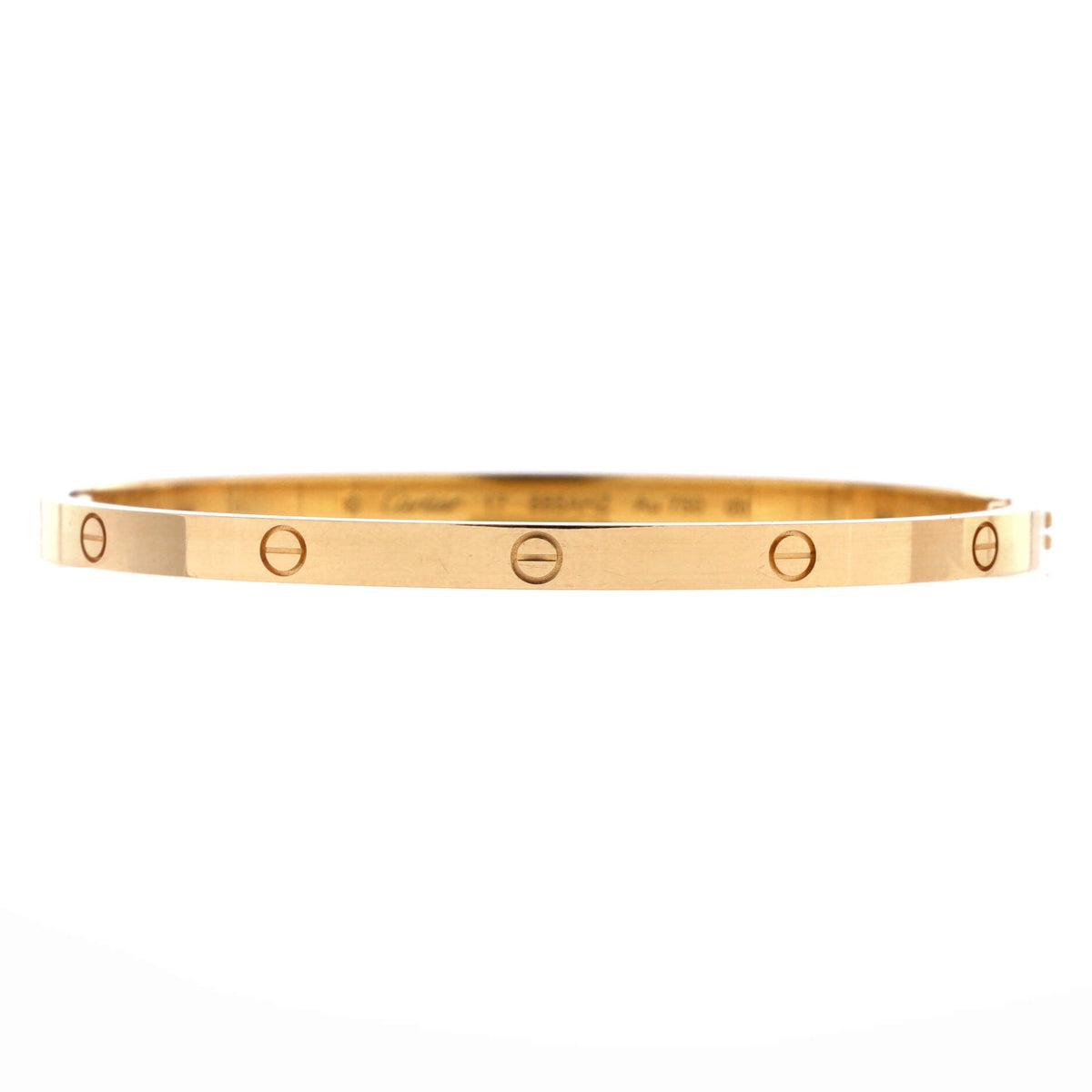 Cartier Love Bracelet 18K Yellow Gold Small