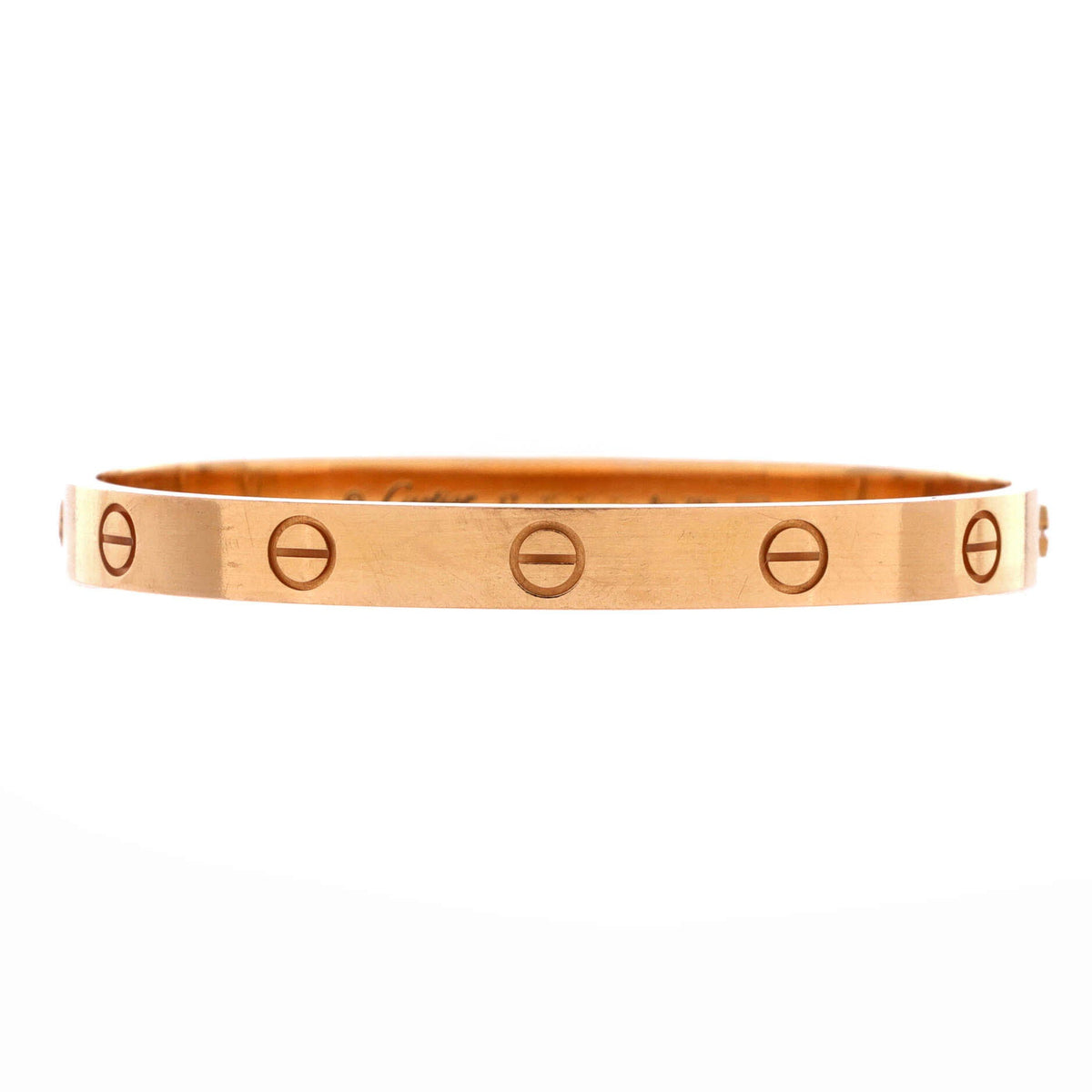 Cartier Love Bracelet 18K Rose Gold