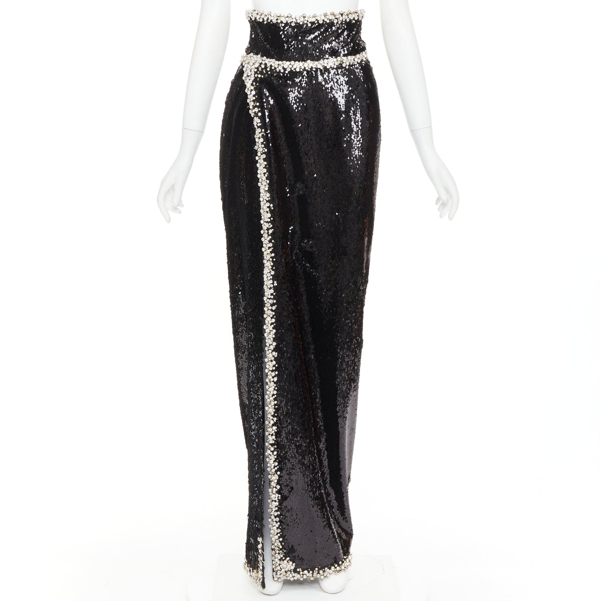 Alexandre Vauthier Women's Alexandre Vauthier Crystal Sequin Maxi Skirt