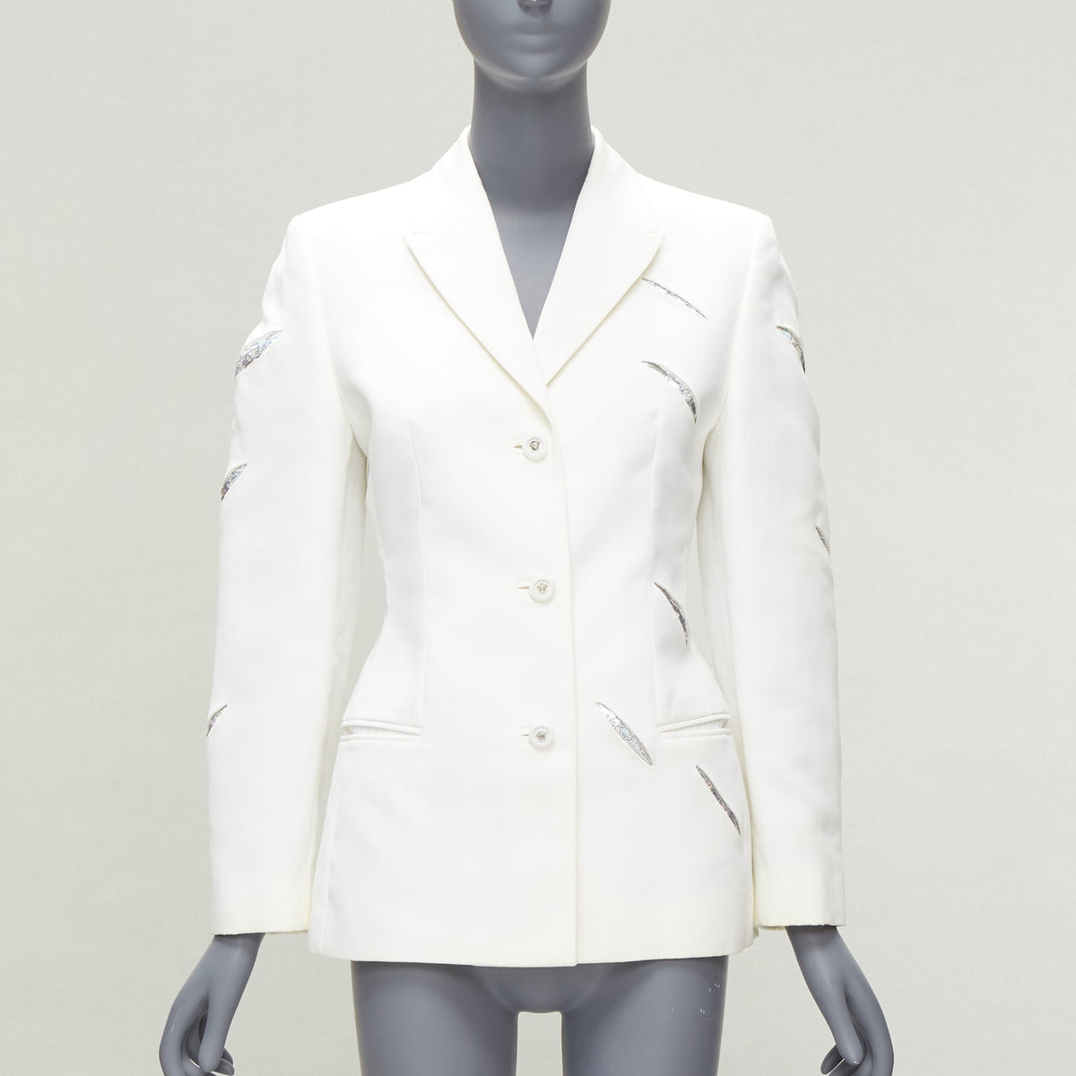 Versace Women's Gianni Versace Medusa Sequin Blazer
