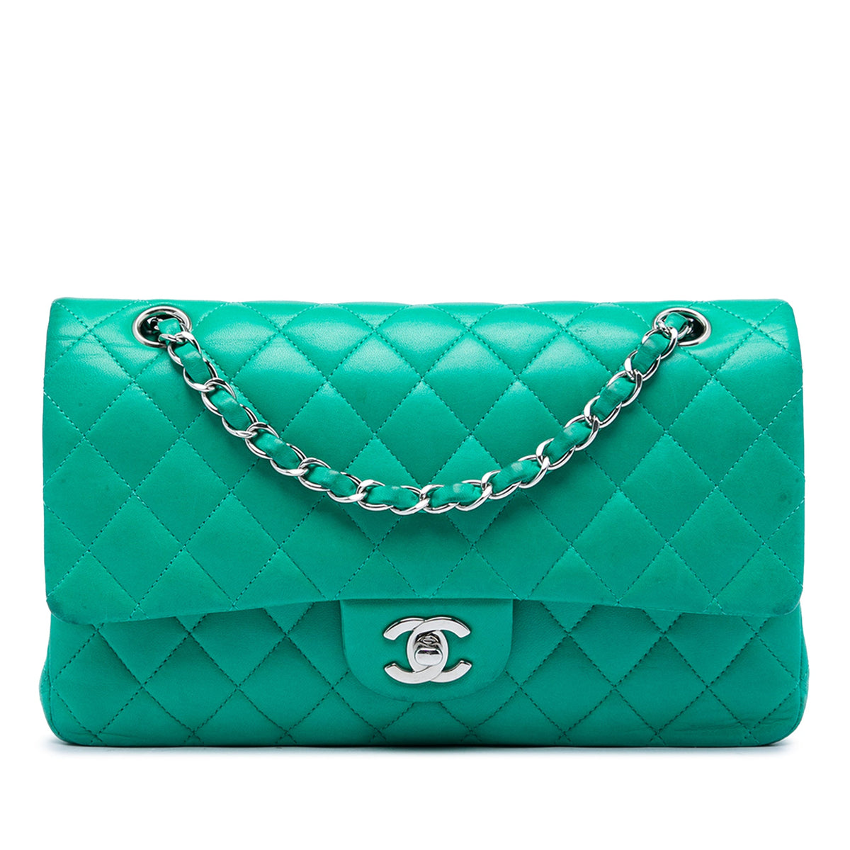 Chanel Classic Double Flap Bag Quilted Lambskin Medium