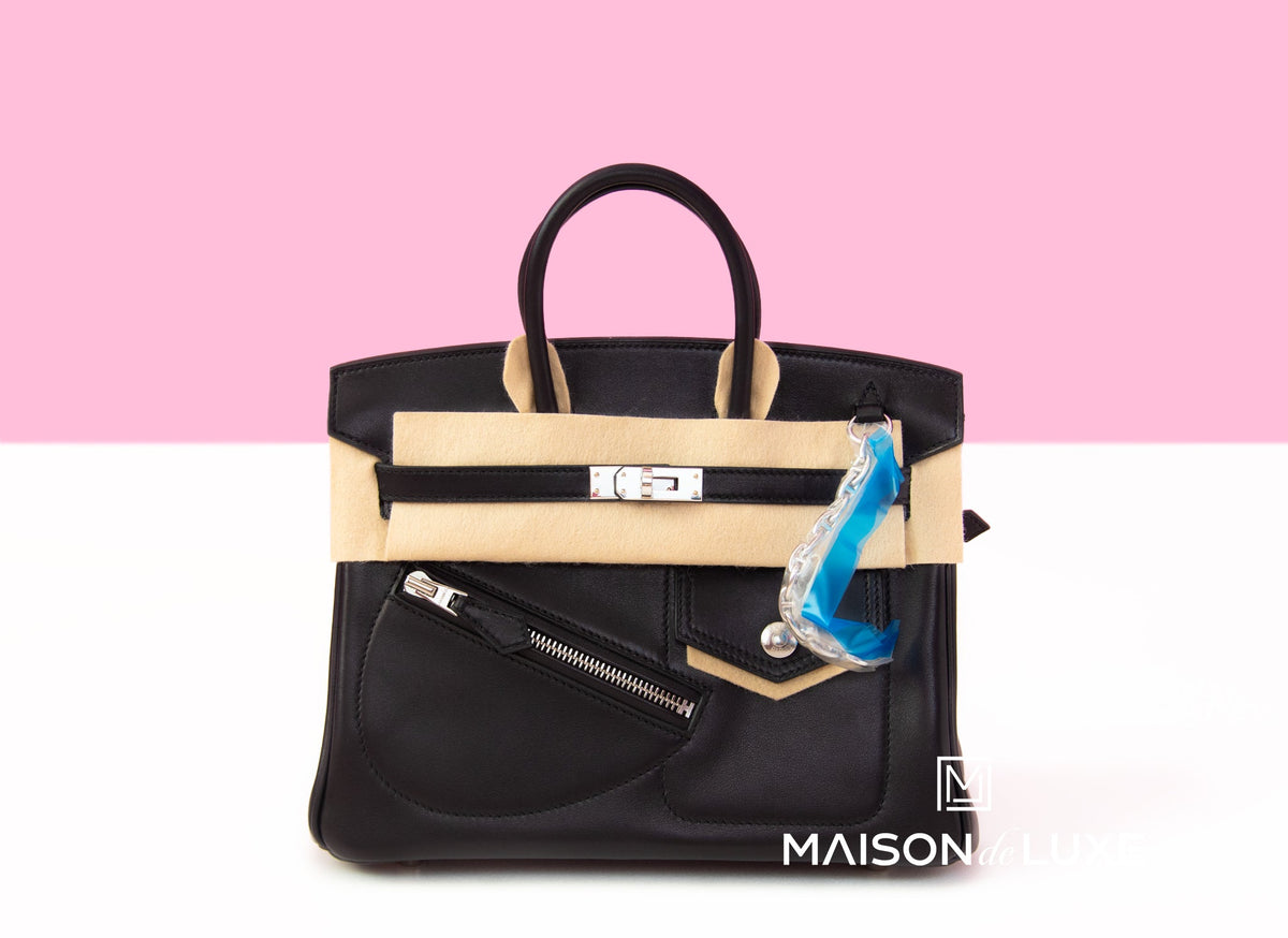 Hermes Hermes Rock Birkin 25 Black Volupto