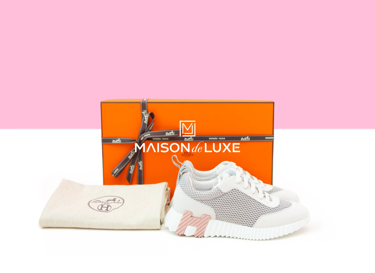 Hermes Hermes Women's Gris Lulea Bouncing 36 Sneaker