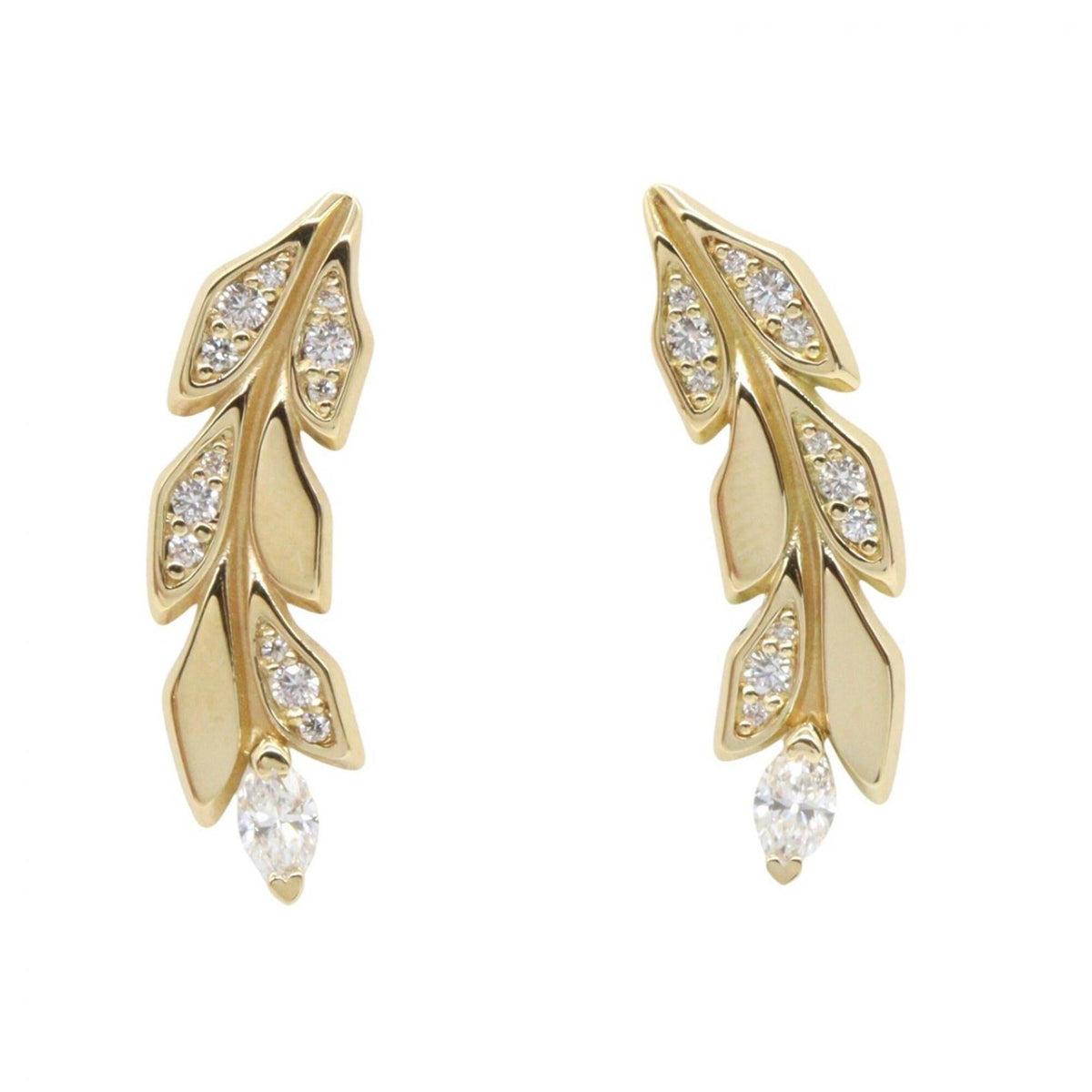 Tiffany & Co. Earrings 18K Yellow Gold