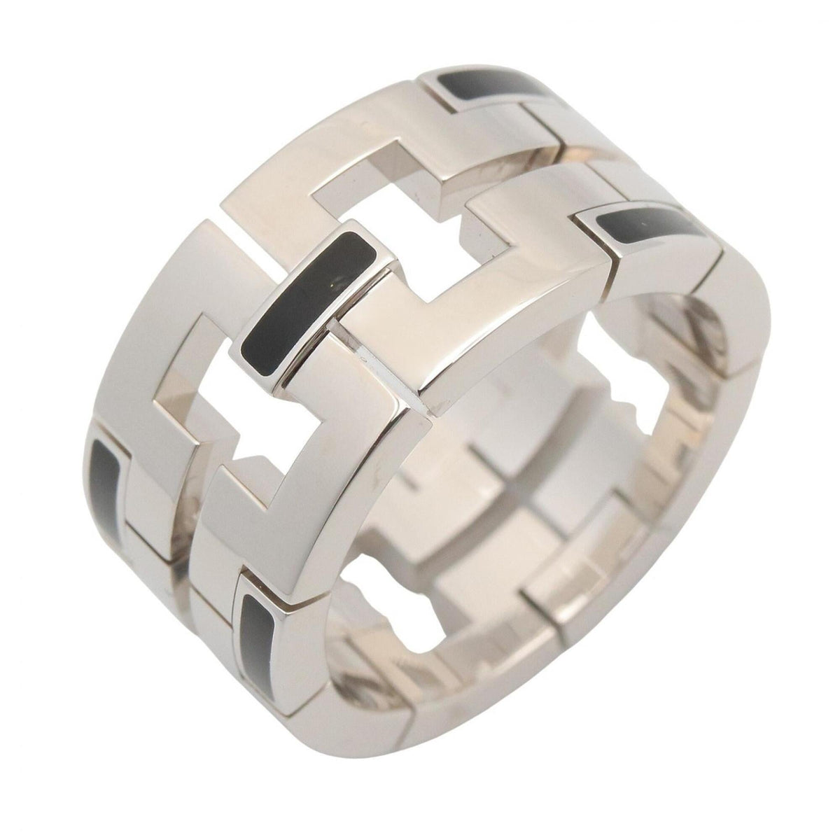 Cartier Dragon Padlock Ring 18K White Gold