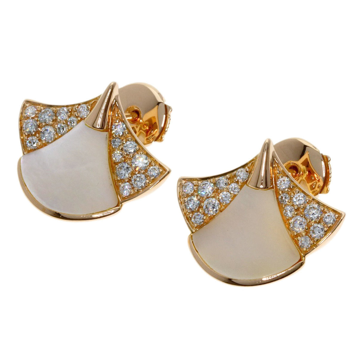 Bvlgari Earrings 18K Rose Gold