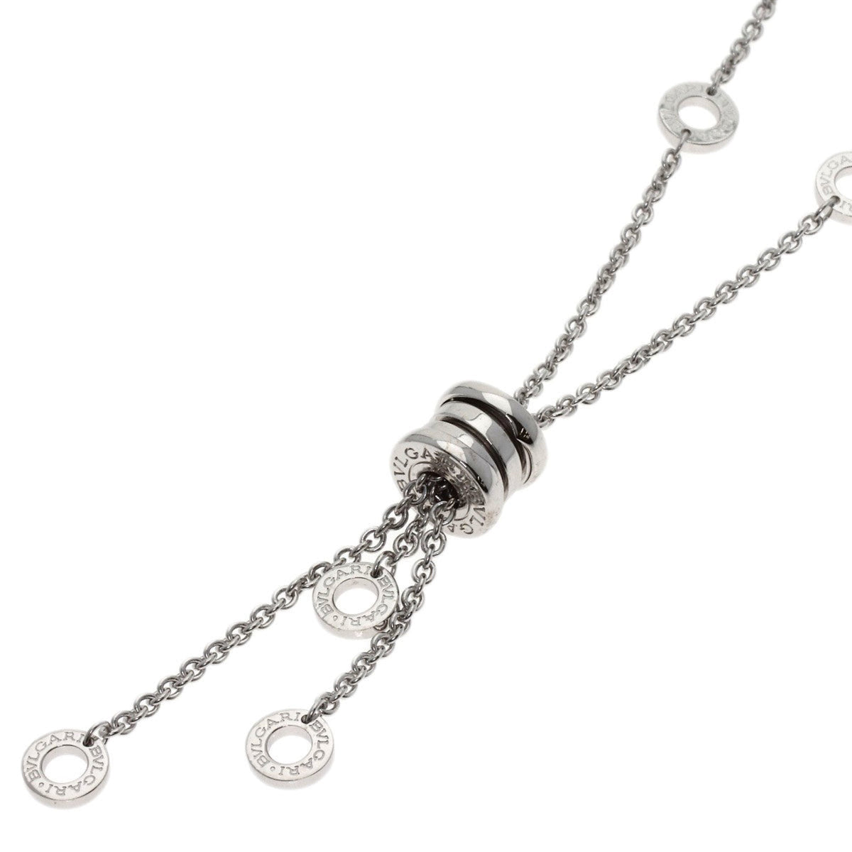 Bvlgari Pendant Necklace 18K White Gold