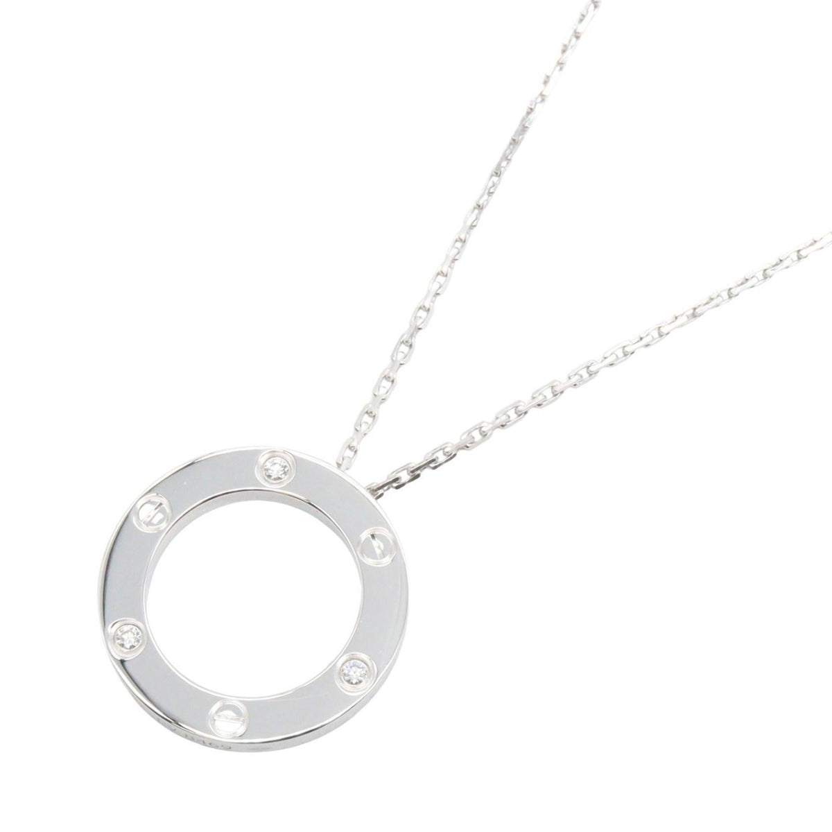 Cartier Pendant Necklace 18K White Gold