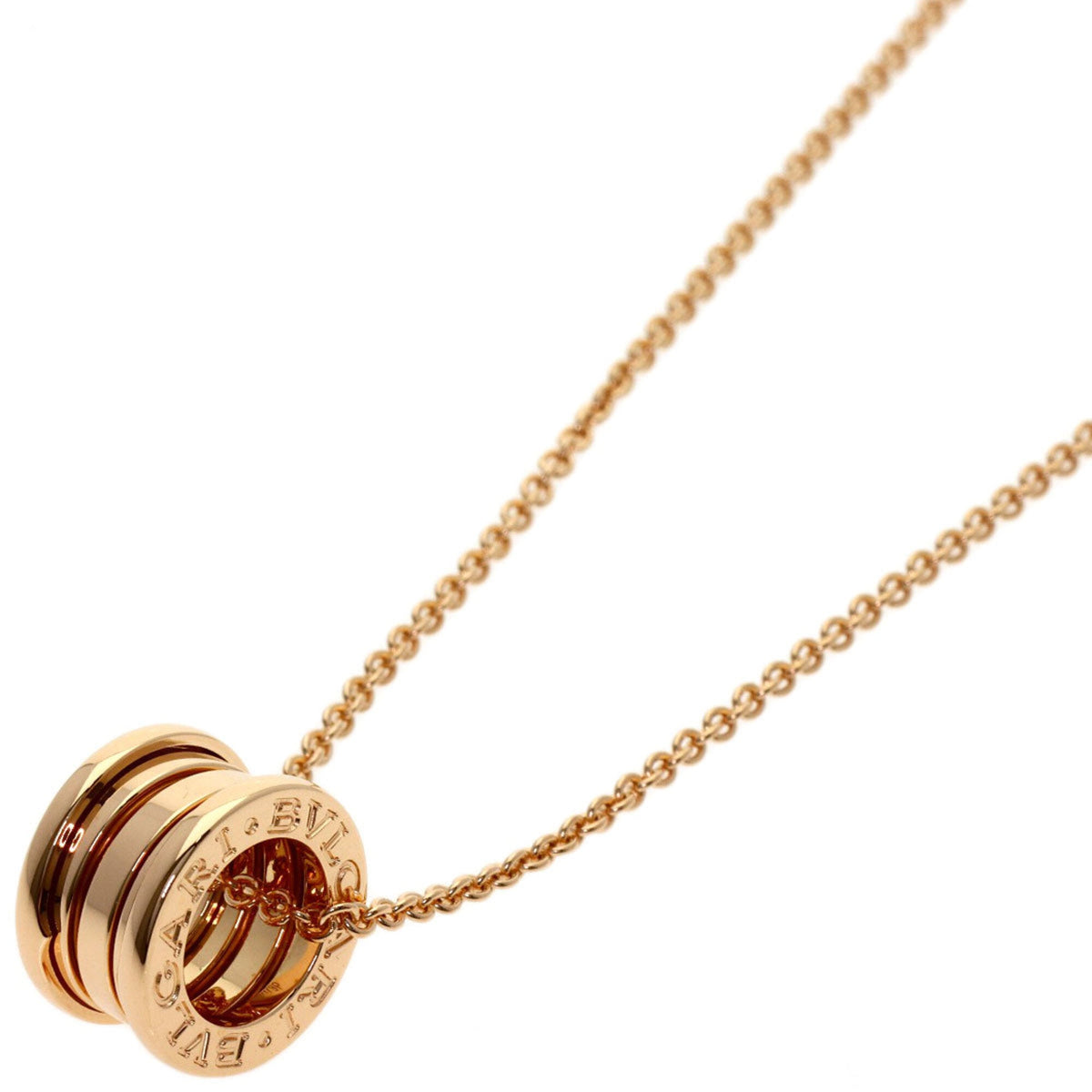 Bvlgari B.Zero1 Pendant Necklace 18K Rose Gold