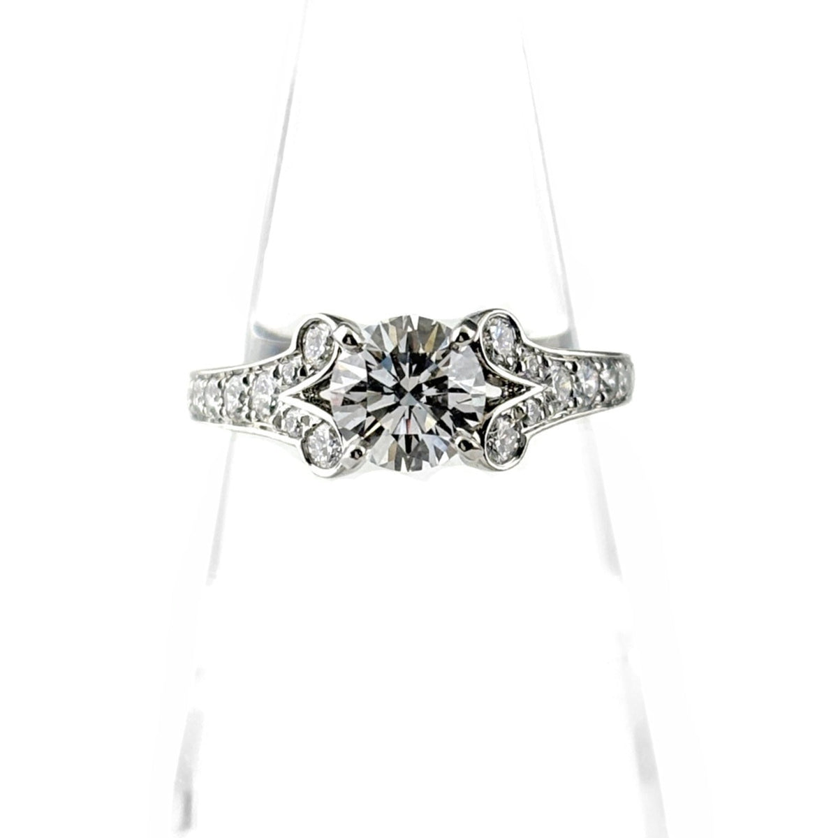 Cartier Ring Platinum With Diamond