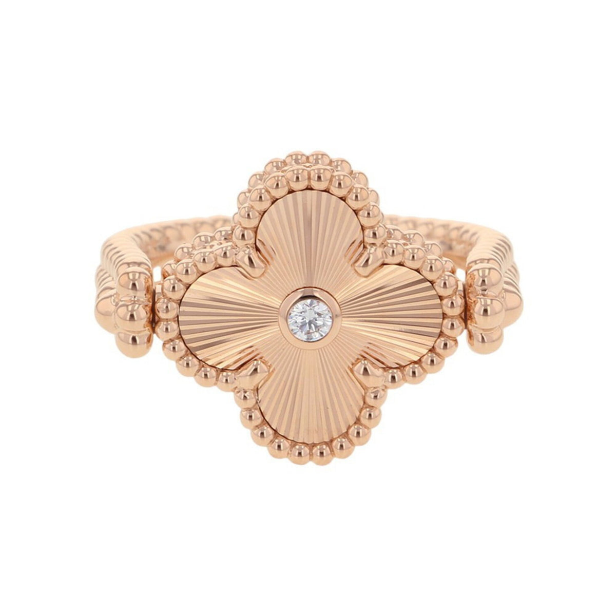 Van Cleef & Arpels Alhambra Ring 18K Rose Gold