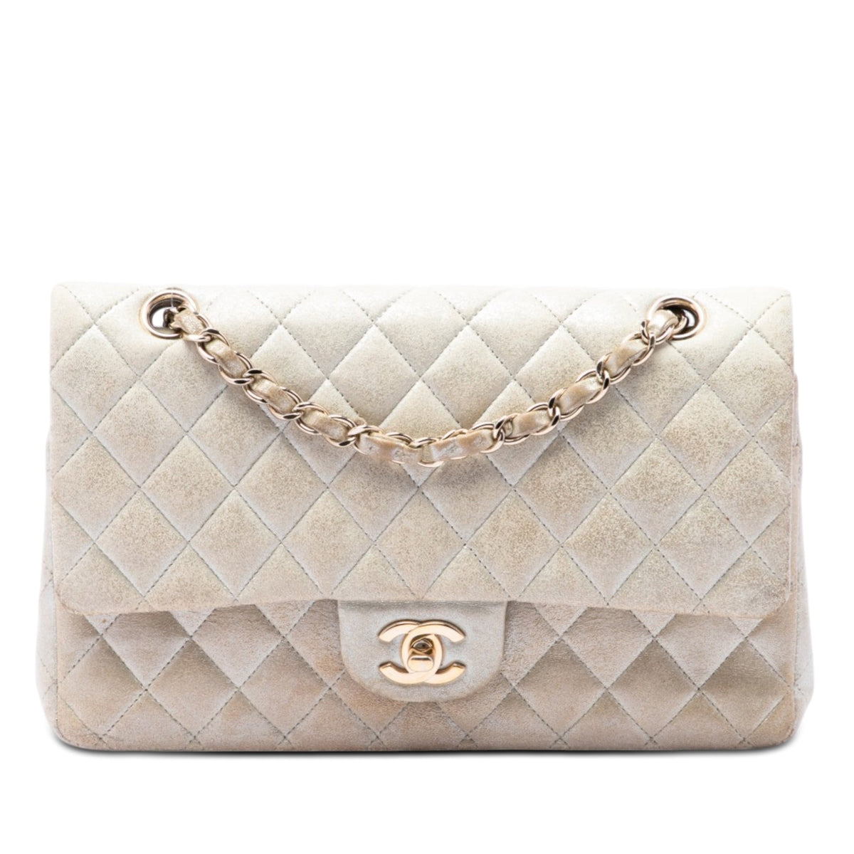 Chanel Classic Double Flap Bag Quilted Caviar Medium