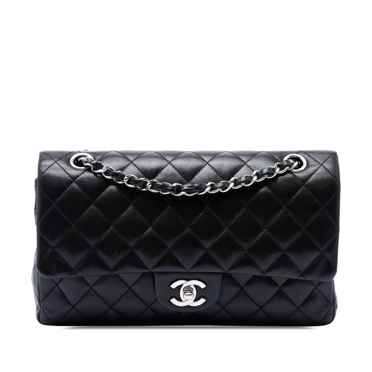 Chanel Classic Double Flap Bag Quilted Lambskin Medium