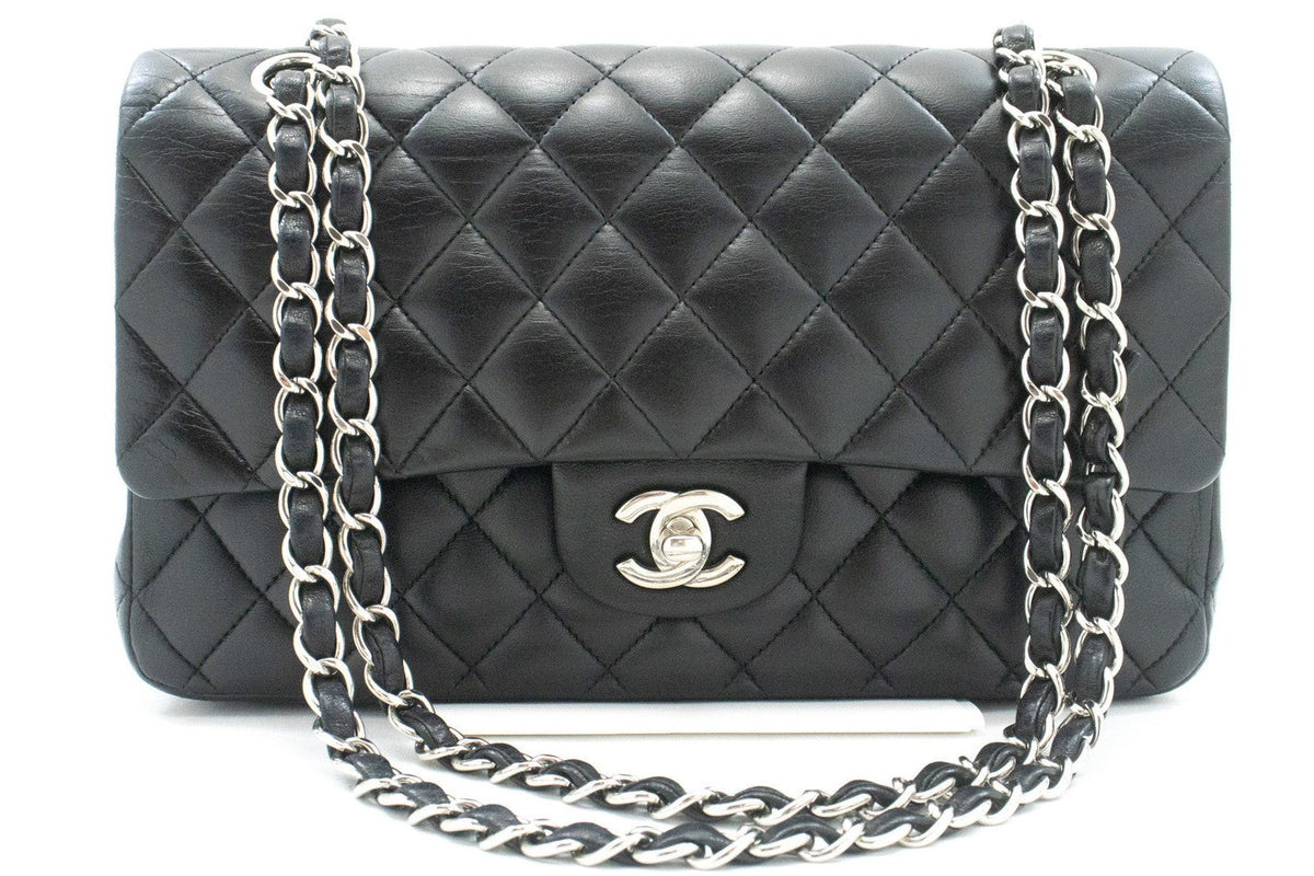 Chanel Classic Double Flap Bag Quilted Lambskin Medium