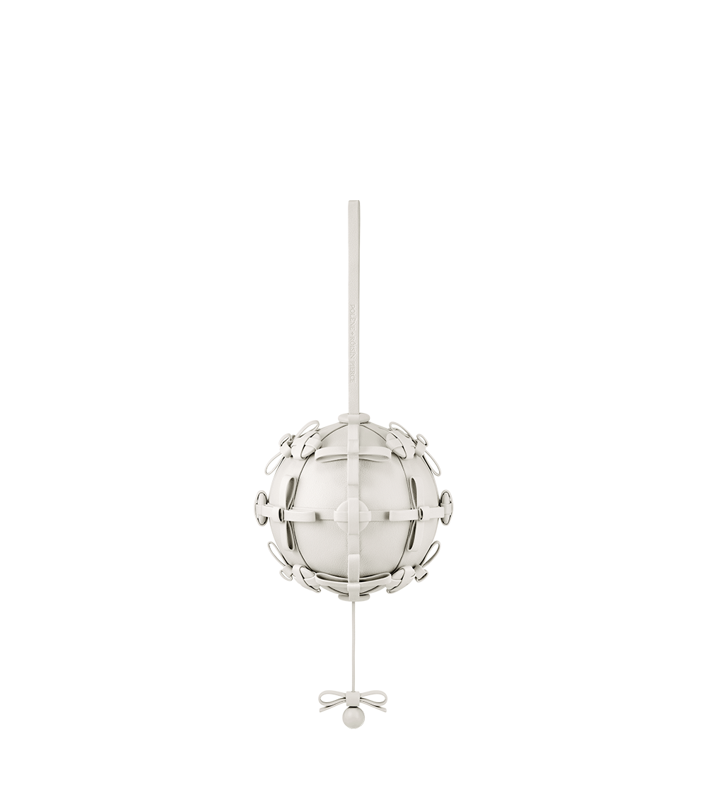 Polène Button Bow Sphere - Porcelain
