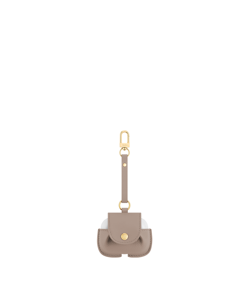 Polène Airpods case - Duo Taupe