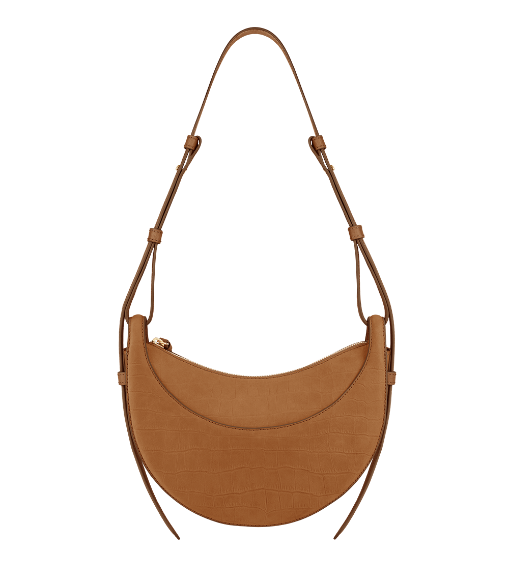 Polène Numéro Dix - Crocodile Nubuck Cinnamon