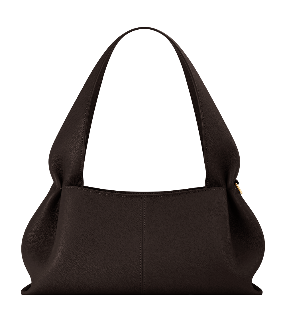 Polène Numéro Neuf East West - Textured Ebony