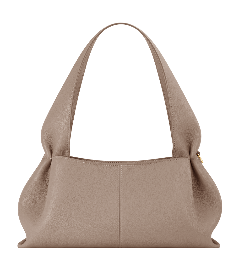 Polène Numéro Neuf East West - Textured Taupe