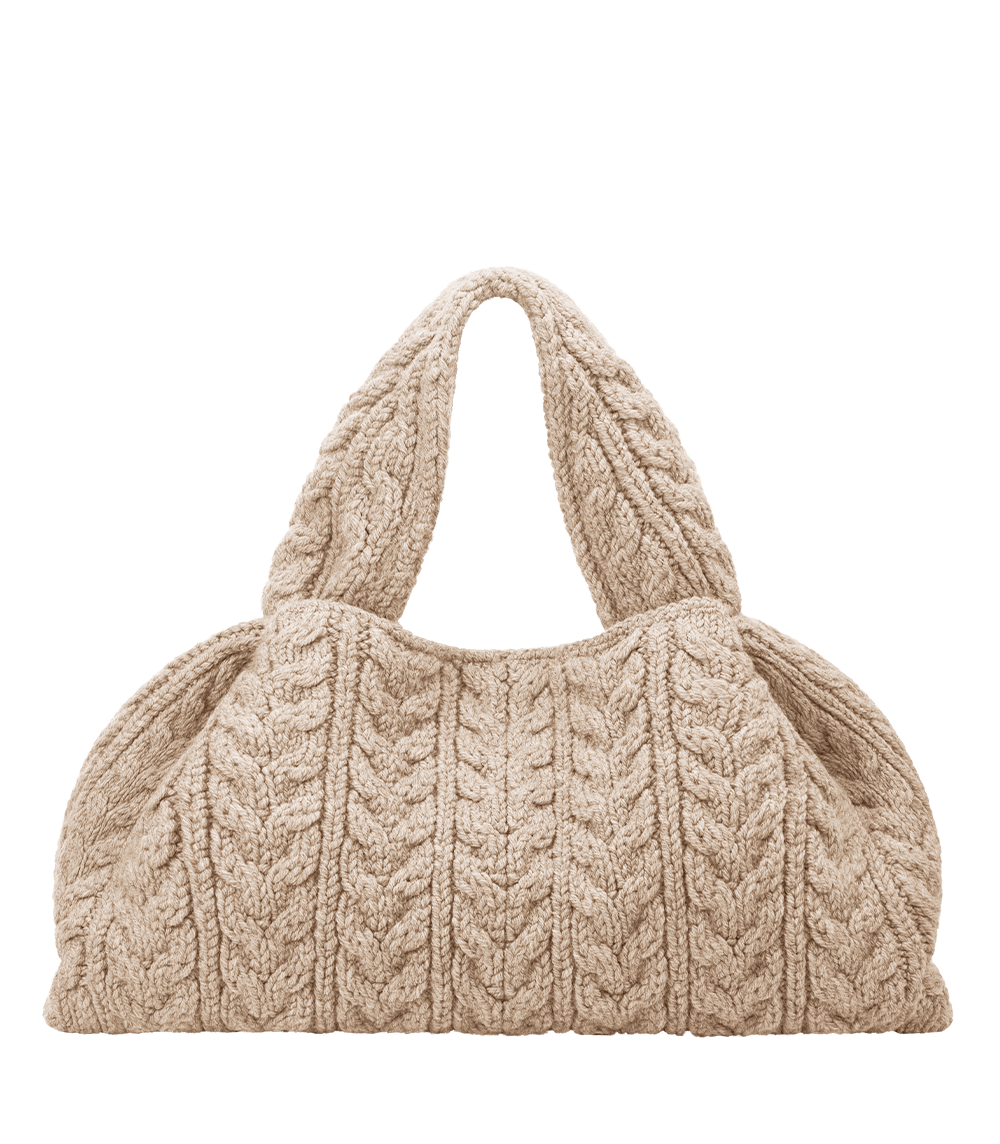 Polène Numéro Neuf Large - Merino Ecru
