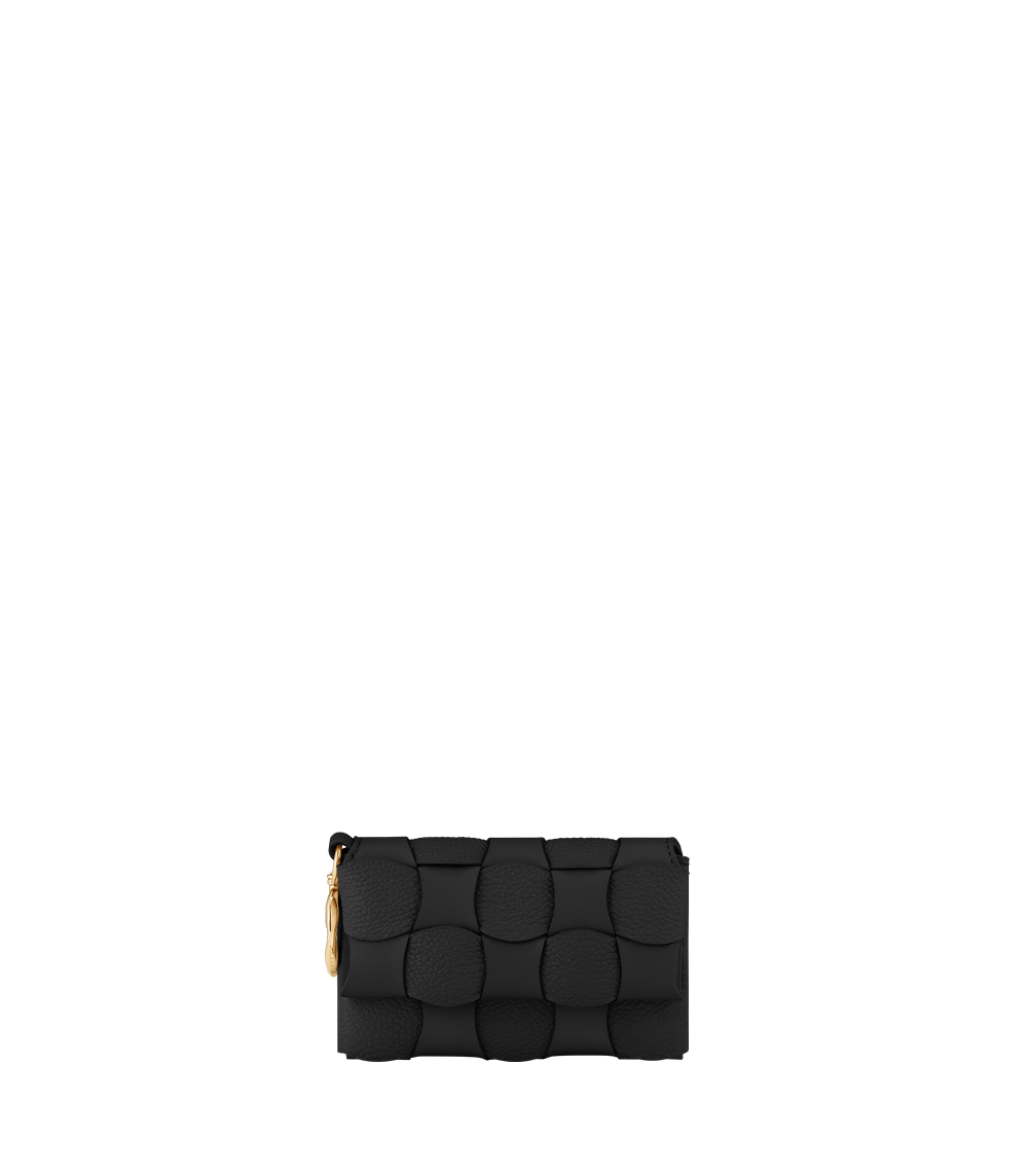 Polène Neiti Card Holder - Duo Black