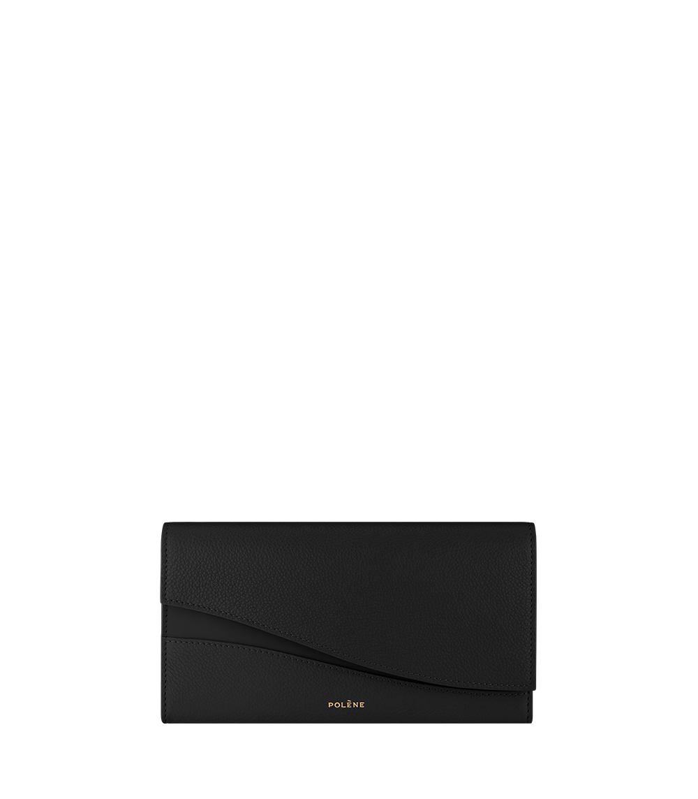Polène Sierra Wallet - Duo Black