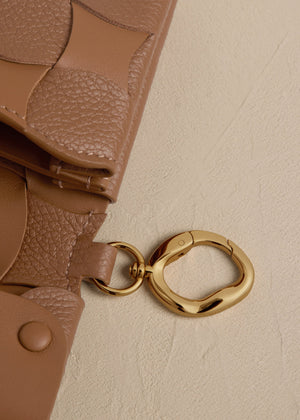 Polène Neiti Card Holder - Duo Camel - view 4
