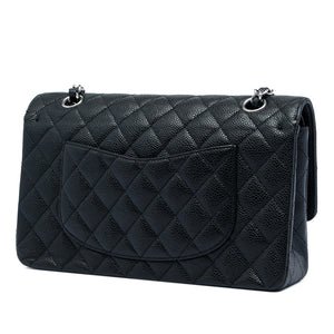 Chanel Classic Double Flap Bag Quilted Caviar Medium - view 2
