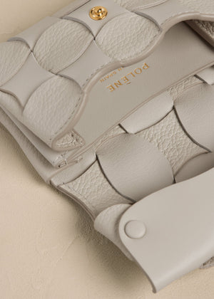 Polène Neiti Card Holder - Duo Chalk - view 3