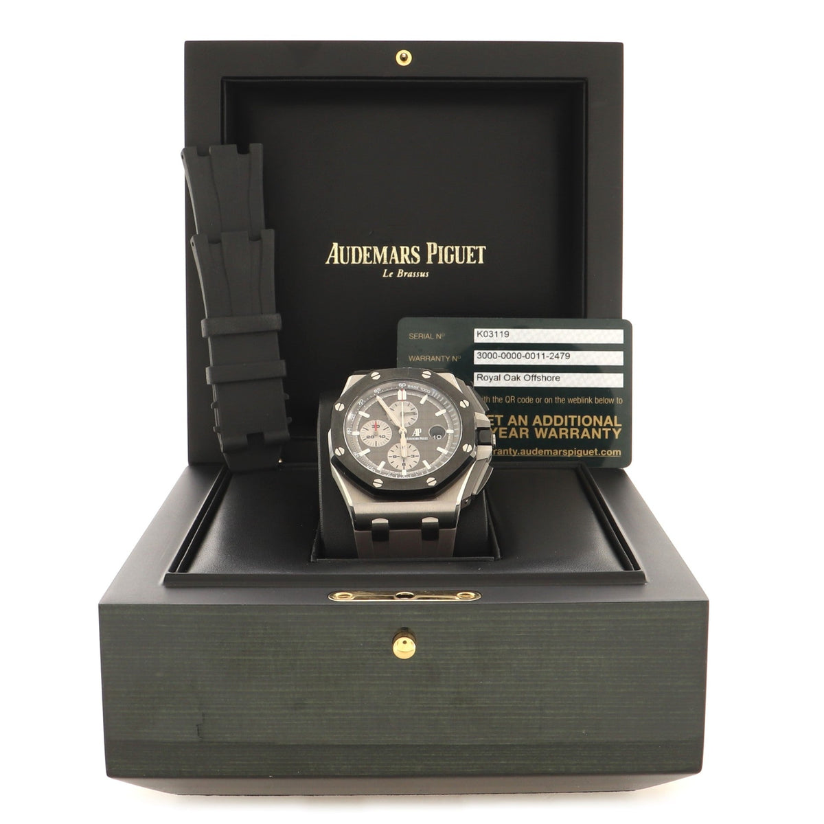 Royal Oak Offshore Chronograph Automatic Watch Titanium and Rubber 44