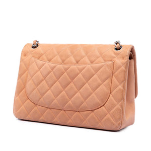 Chanel Classic Double Flap Bag Quilted Caviar Jumbo - view 2