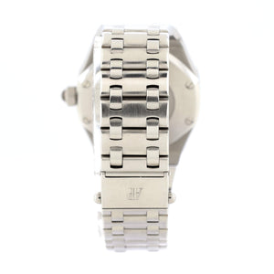 Audemars Piguet Royal Oak Date Quartz Watch Stainless Steel with Diamond Bezel 33 - view 5