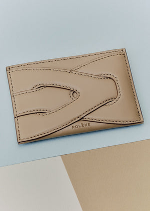Polène Nodde Card Holder - Sand - view 2