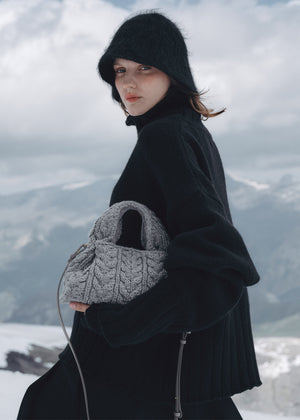 Polène Numéro Neuf Mini - Merino Stone - view 2