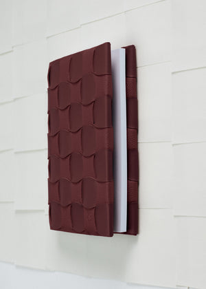 Polène A5 Neiti Notebook Cover - Black Cherry - view 2