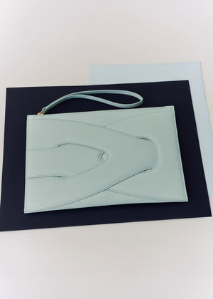 Polène Nodde Pouch - Sea Foam - view 4
