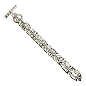 Hermes Chaine d'Ancre Pendant Necklace Sterling Silver - view 6