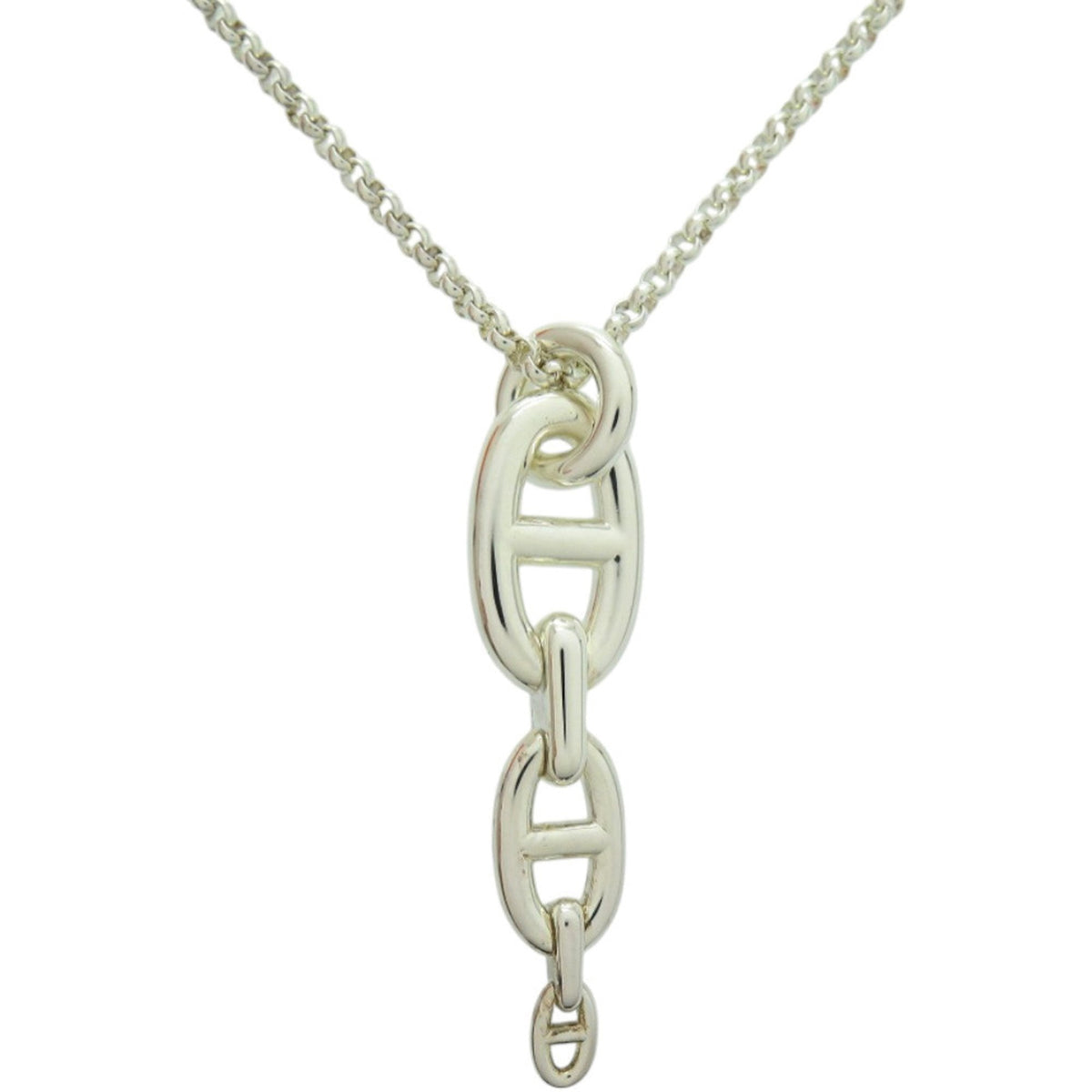 Chaine d'Ancre Pendant Necklace Sterling Silver