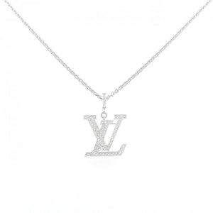 Louis Vuitton Pendant Necklace 18K White Gold with Diamond - view 1