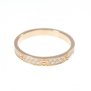 Cartier Love Ring 18K Rose Gold and Diamond Small - view 2