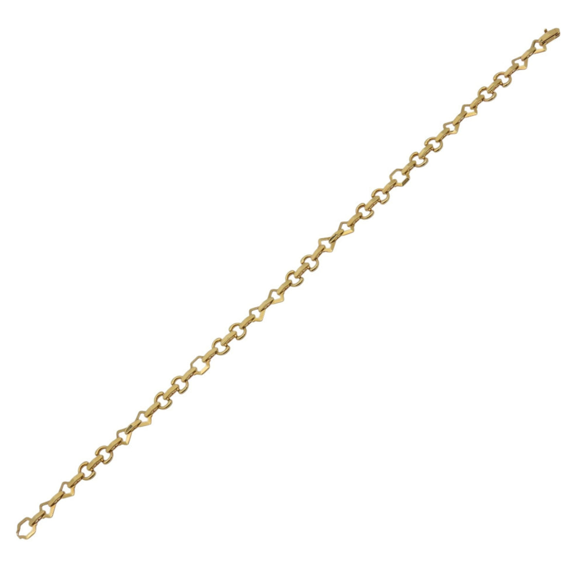 Horsebit Pendant Necklace 18K Yellow Gold