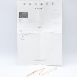 Cartier Agrafe Pendant Necklace 18K Rose Gold with Diamond - view 5