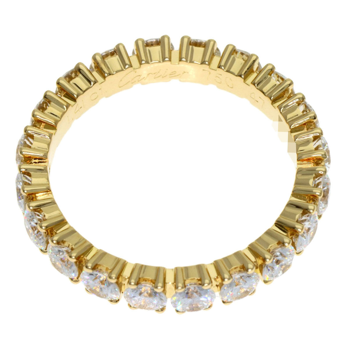 Cartier Destine Ring 18K Yellow Gold with Diamond – view 4