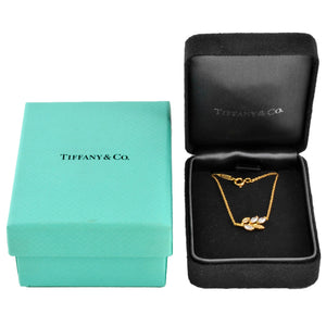 Tiffany & Co. Pendant Necklace 18K Yellow Gold with Diamond - view 6