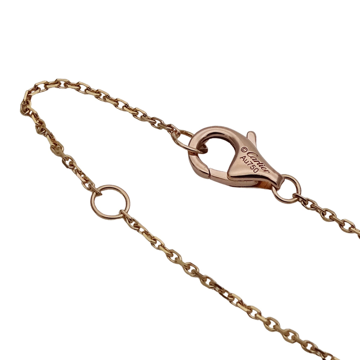 Cartier Pendant Necklace 18K Rose Gold with Diamond – view 5