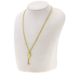Tiffany & Co. Key Pendant Necklace 18K Yellow Gold - view 4