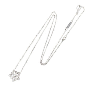 Van Cleef & Arpels Pendant Necklace 18K White Gold Mini with Diamond - view 2