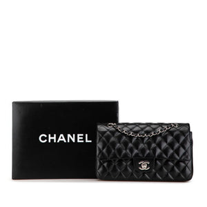 Chanel Classic Double Flap Bag Quilted Lambskin Medium - view 7